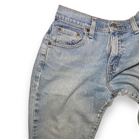 Vintage Y2K Levis Nouveau Boot Cut Stretch 515 Jeans Size 8 Distressed Cotton - Picture 8 of 8